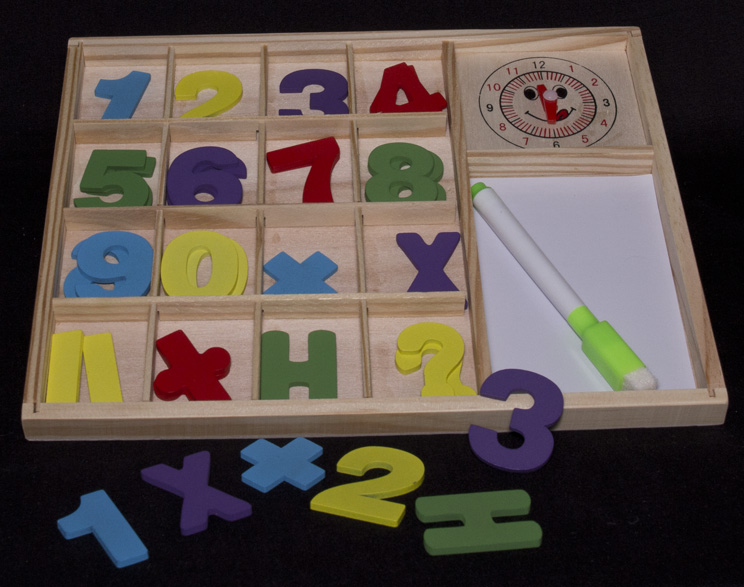 Wooden Number Math Practice Box_72